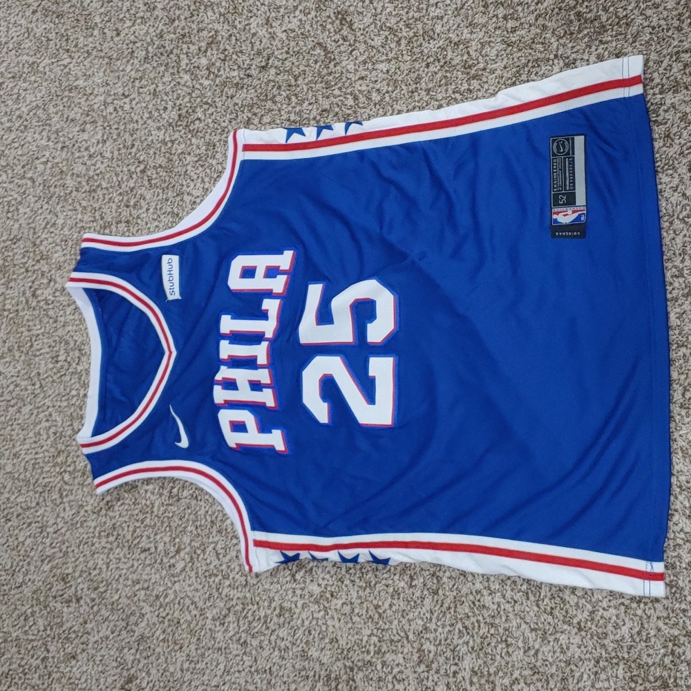 Nike Philadelphia 76ers Ben Simmons Jersey #25 Men's Size 52/XXL